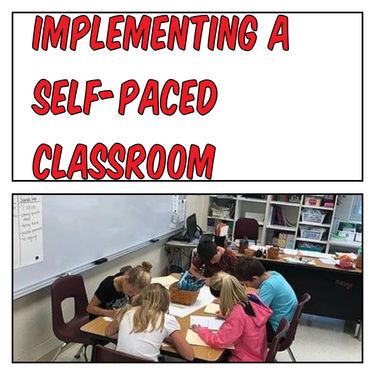 Book Creator Implementing A Self Paced Classroom