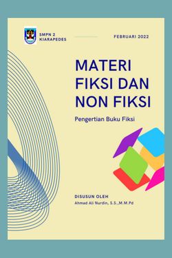 Book Creator Materi Fiksi Dan Non Fiksi