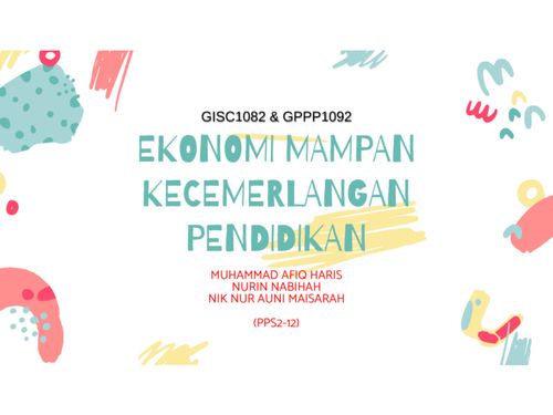 Book Creator EKONOMI MAMPAN KECEMERLANGAN PENDIDIKAN