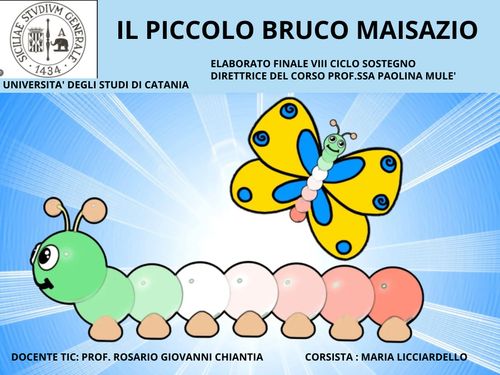 Book Creator Il Piccolo Bruco Mai Sazio