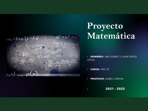 Book Creator Proyecto Matemática