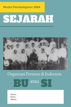 Book Creator Organisasi Pergerakan Nasional Pertama Di Indonesia