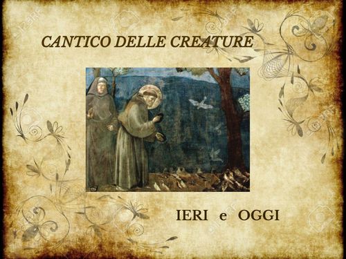 Book Creator Cantico Delle Creature Ieri E Oggi