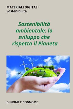 Book Creator Sostenibilit Ambientale