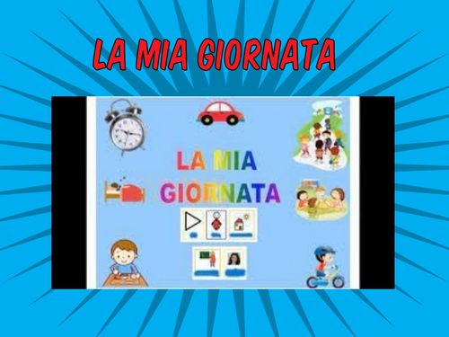 Book Creator La Mia Giornata