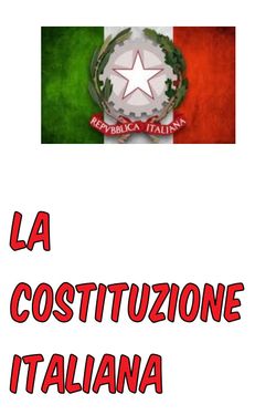 Book Creator La Costituzione Italiana