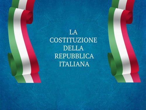 Book Creator La Costituzione Della Repubblica Italiana