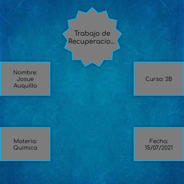 Book Creator Trabajo Recuperacion Supletorios Quimica