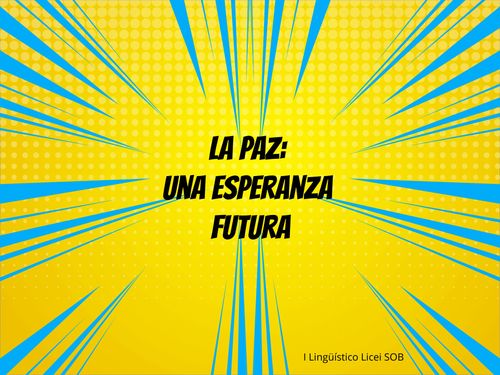 Book Creator La Paz Una Esperanza Futura