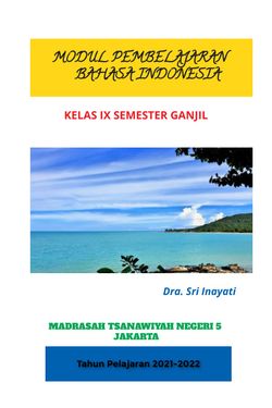 Book Creator Modul Pembelajaran Bahasa Indonesia