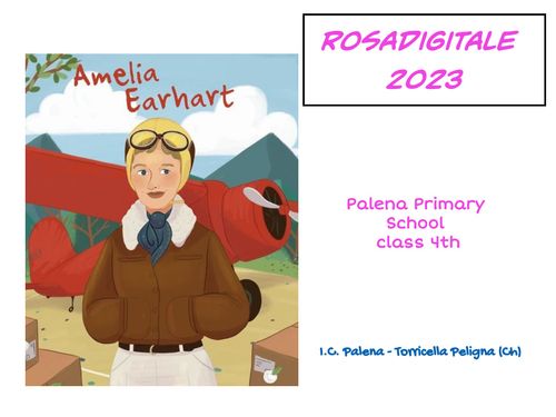 Book Creator Amelia Earhart E Il Sogno Di Volare