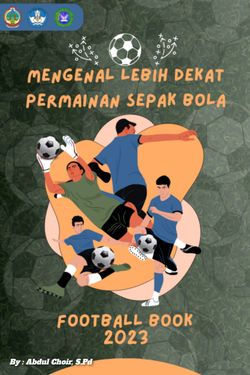 Book Creator Mengenal Lebih Dekat Permainan Sepak Bola