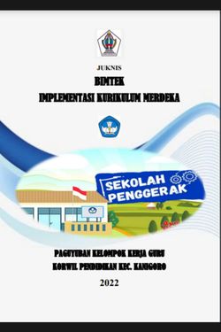 Book Creator Juknis Bimtek Implementasi Kurikulum Merdeka