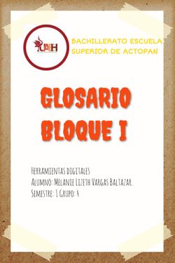 Book Creator Glosario Bloque