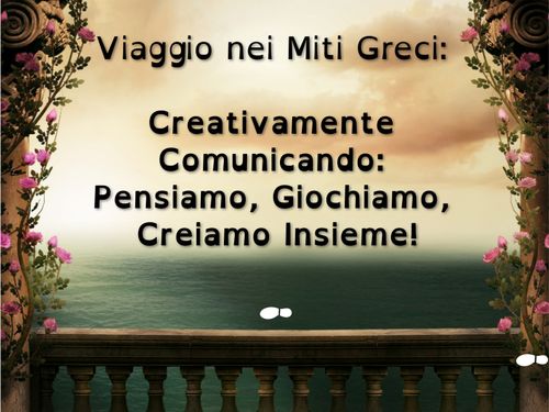 Book Creator Viaggio Nei Miti Greci