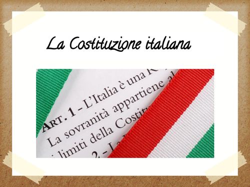 Book Creator La Costituzione Italiana