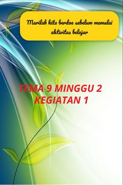 Book Creator MODUL TEMA 9 MINGGU 2 HARI KE 1