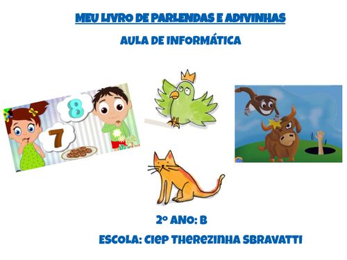 Book Creator Meu Livro De Parlendas E Adivinhas