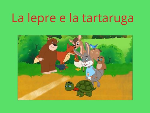 Book Creator La Lepre E La Tartaruga