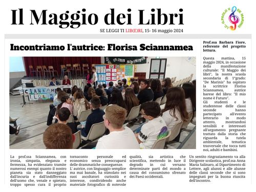 Book Creator Il Maggio Dei Libri Incontro Con L Autrice