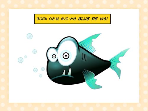 Book Creator Boek 0246 Avi M5 Blub De Vis