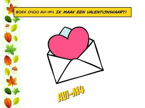 Book Creator Boek 0400 Avi M4 Ik Maak Een Valentijnskaart