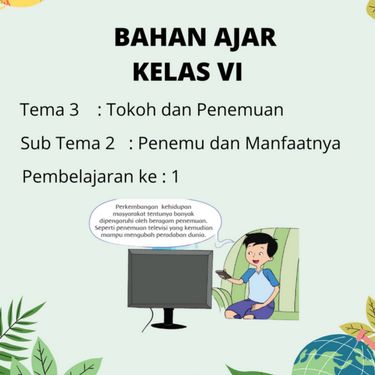 Book Creator Bahan Ajar Tema Subtema Pembelajaran