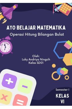 Book Creator Bahan Ajar Operasi Hitung Bilangan Bulat