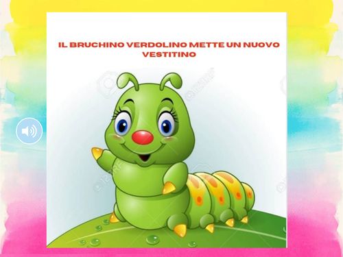 Book Creator Il Bruchino Verdolino Mette Un Nuovo Vestitino