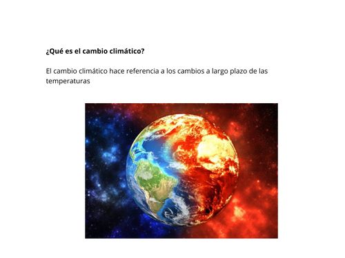 Book Creator Preguntas El Cambio Climático