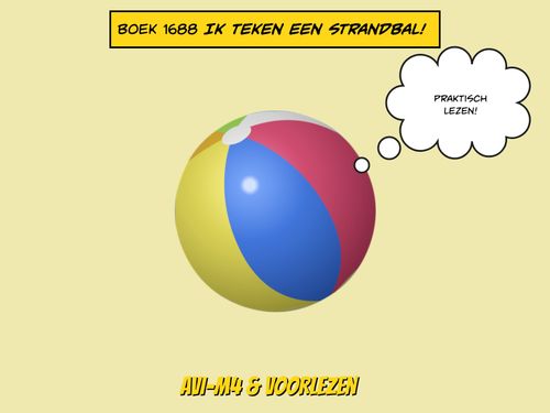 Book Creator Boek 1688 Ik Teken Een Strandbal