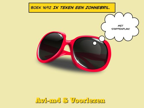 Book Creator Boek Ik Teken Een Zonnebril