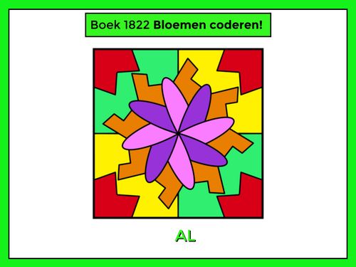 Book Creator Boek Bloemen Coderen