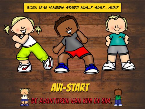 Book Creator Boek 1246 4 Kern Start Kim Sim Mik