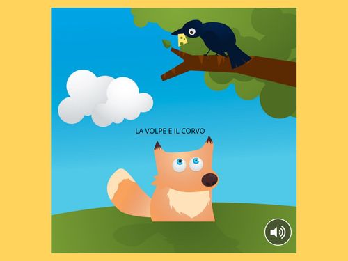 Book Creator La Volpe E Il Corvo