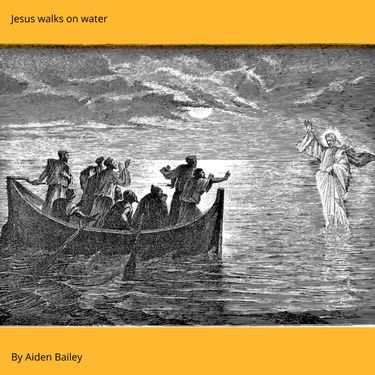 Book Creator Jesus Walks On Water