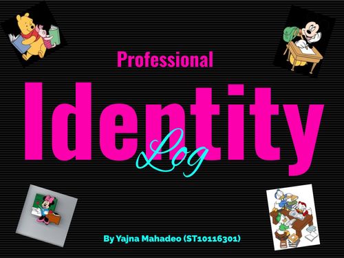 Book Creator | Professional Identity log
