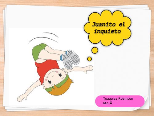 Book Creator | Juanito el inquieto