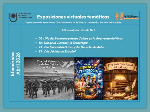 Exposiciones virtuales temáticas
