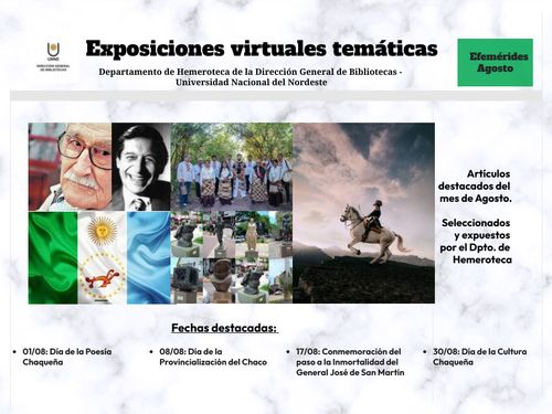 EFEMERIDES AGOSTO