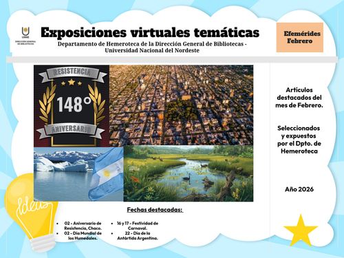 Efemérides - Febrero 2026