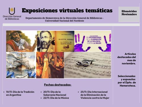 Efemérides Noviembre