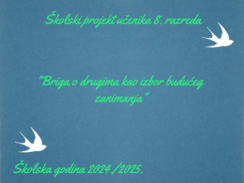 Briga o drugima kao izbor budućeg zanimanja
