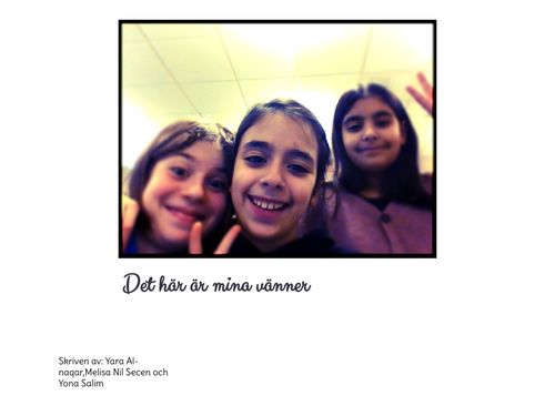 Book Creator | Det här är mina vänner