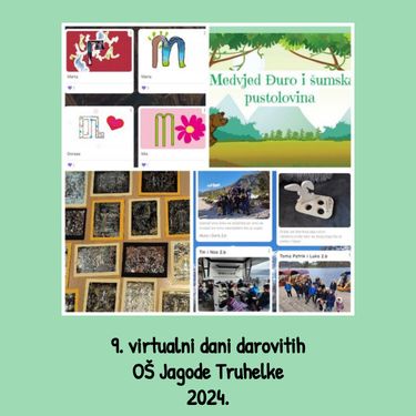 9. Virtualni dani darovitih