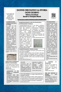 DONNE CHE FANNO LA STORIA OGNI GIORNO
