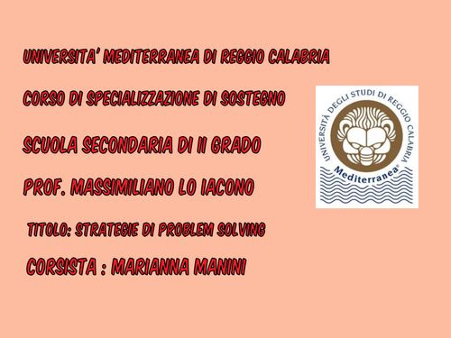 Book Creator | Strategie di problem solving