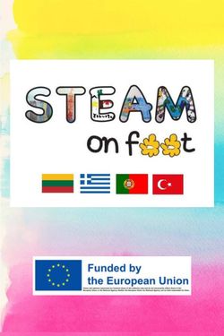 STEAM on foot - hand book