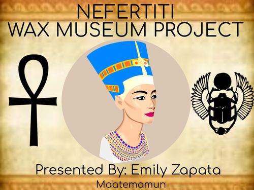 Book Creator | Nefertiti Book Report