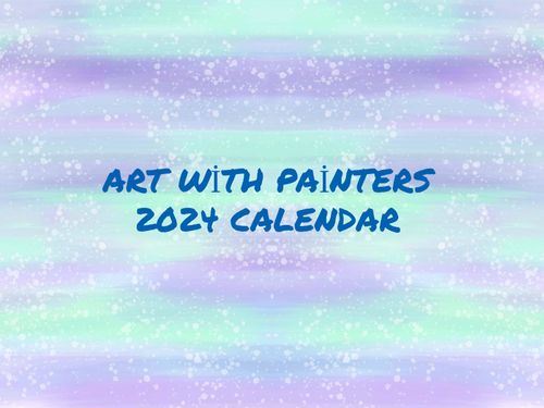 Art Wıth Painter Common Calendar